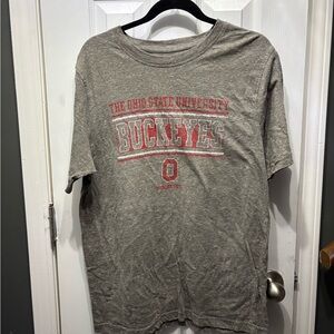 Champion Gray The Ohio State Buckeyes T-Shirt. Size large!